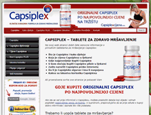 Tablet Screenshot of capsiplexcijena.com